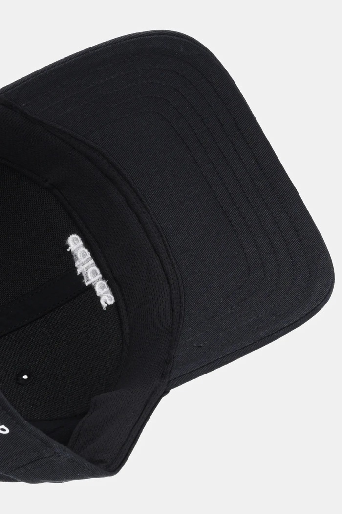 adidas czapka z daszkiem bawełniana Essentials czarny IY7764