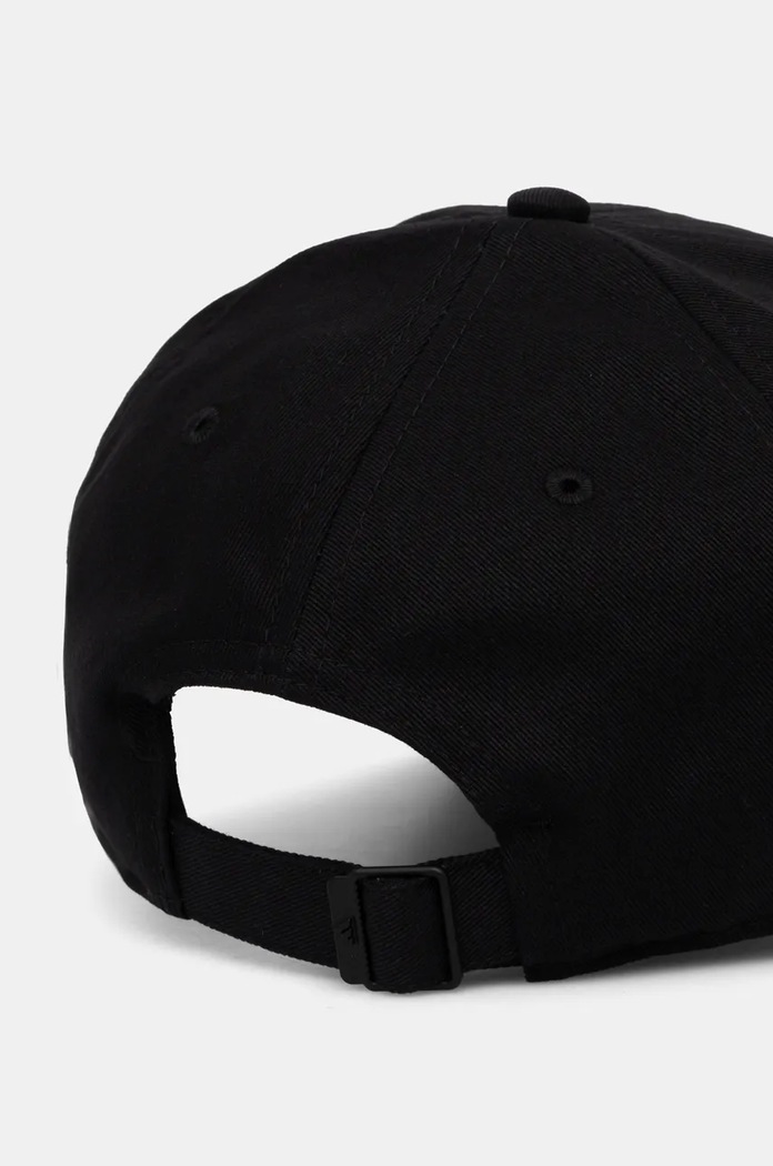 Akcesoria adidas czapka z daszkiem bawełniana BBALL 3S CAP NL JG1072 czarny