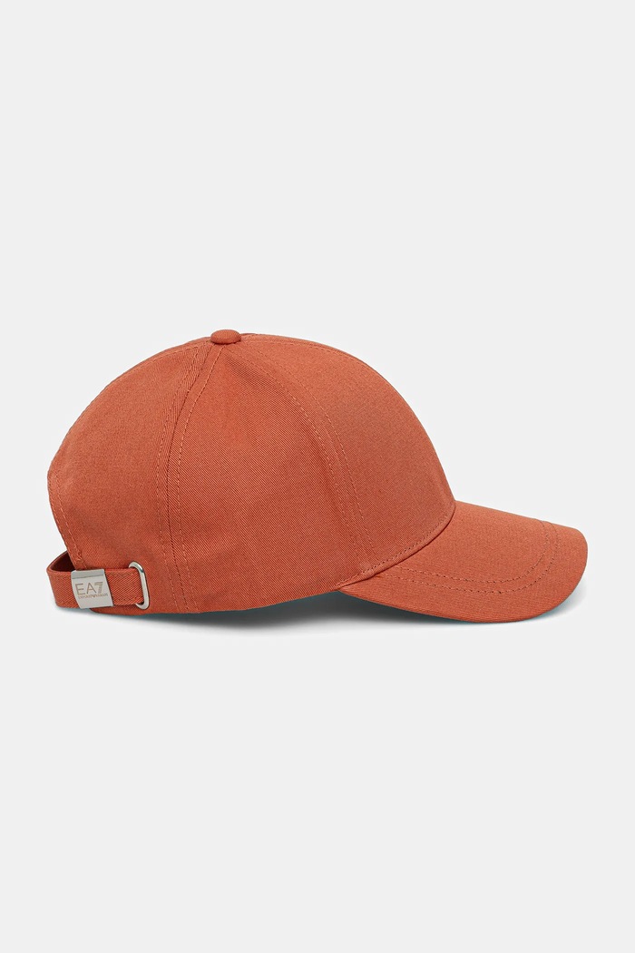 Kiegészítők EA7 Emporio Armani siltes sapka pamut AF11989.7X000005 narancssárga