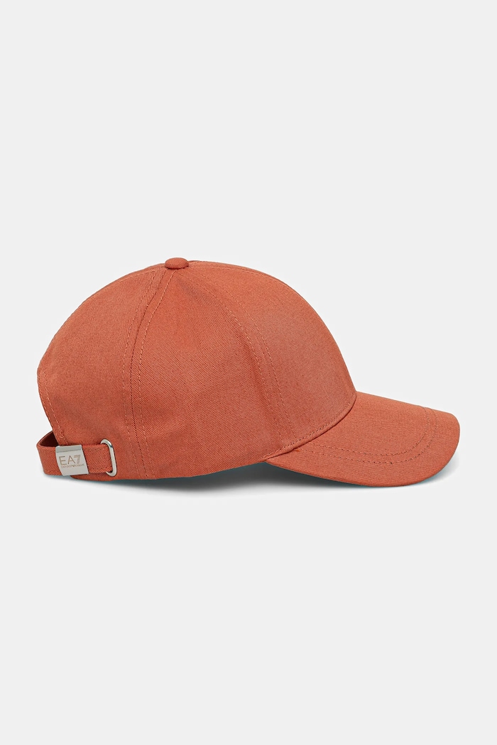 Kiegészítők EA7 Emporio Armani siltes sapka pamut AF11989.7X000005 narancssárga