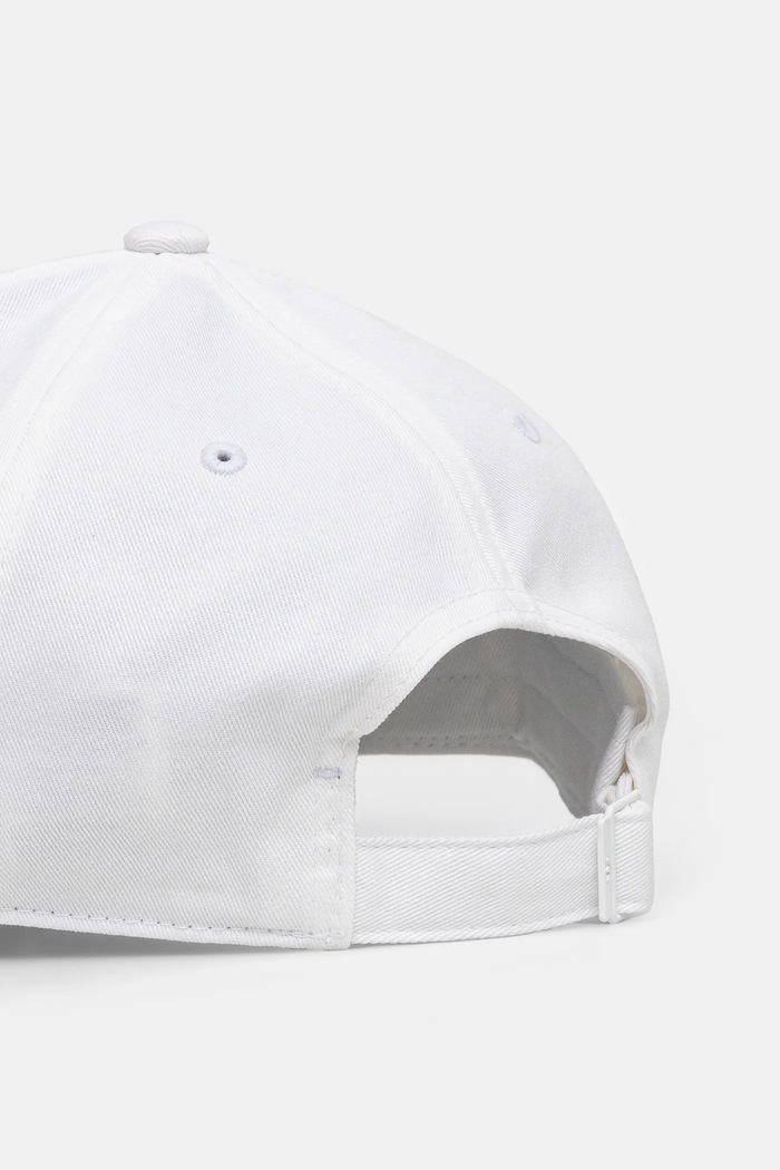 Akcesoria adidas Originals czapka z daszkiem bawełniana BASEBALL JN5832 biały