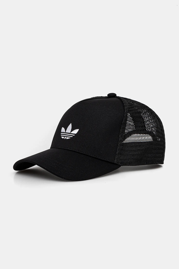 Šiltovka adidas Originals CURVED TRUCKER ostatné čierna JC6038