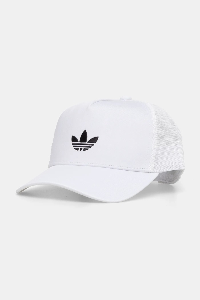 Šiltovka adidas Originals CURVED TRUCKER ostatné biela JC6039