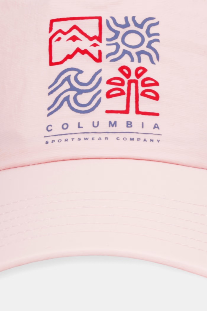 Šiltovka Columbia 2121191 ružová SS26