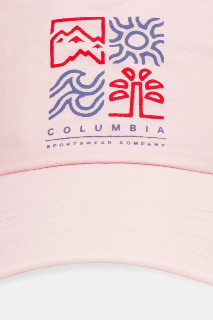 Šiltovka Columbia 2121191 ružová SS26