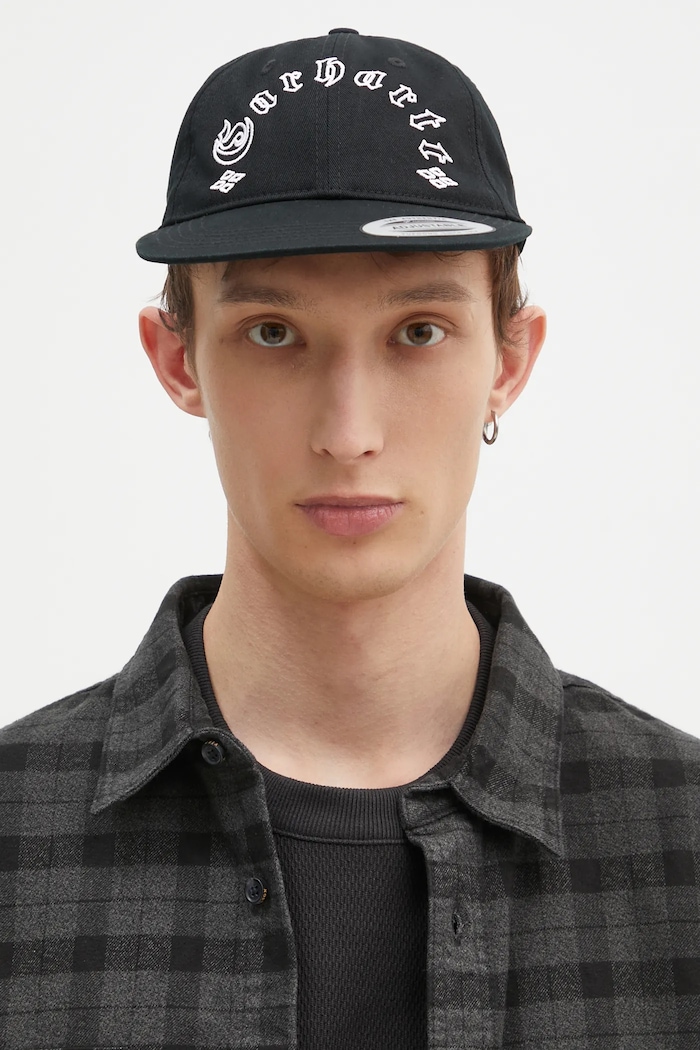 Pamučna kapa sa šiltom Carhartt WIP Greatest Hits Cap I034359.0D2XX crna SS25