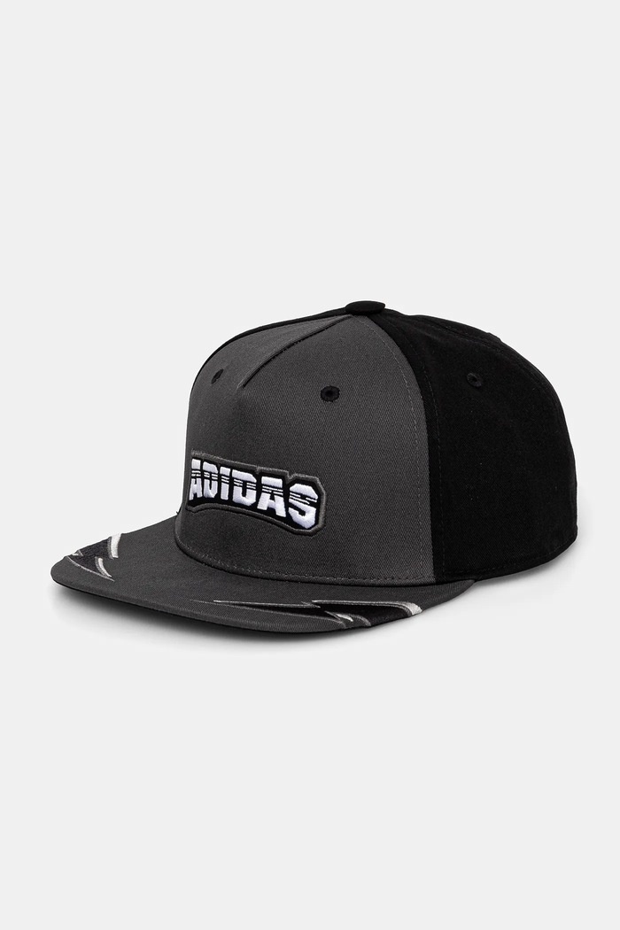 Kapa sa šiltom adidas Originals FLATBRIM CAP ostalo crna JW3988
