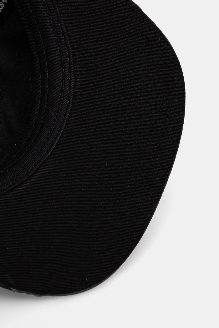 Kapa sa šiltom adidas Originals FLATBRIM CAP crna JW3988