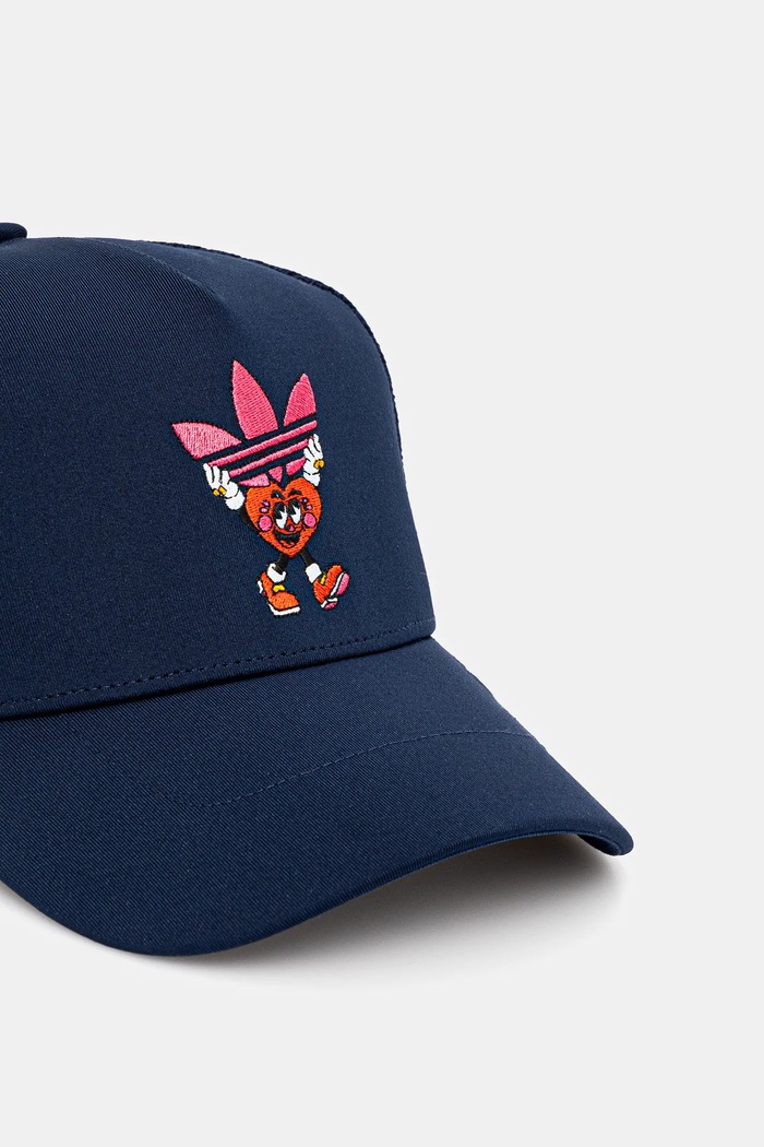 adidas Originals czapka z daszkiem Nelson JD0979 granatowy SS25