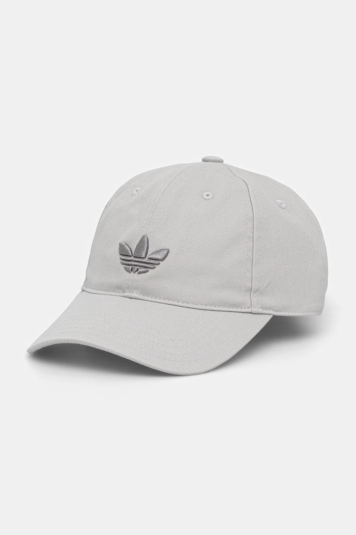 adidas Originals berretto da baseball in cotone cotone grigio JC6029