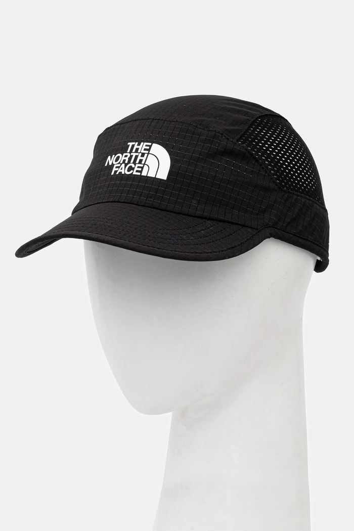 Kapa sa šiltom The North Face Summer Run bez uzorka crna NF0A876JJK31