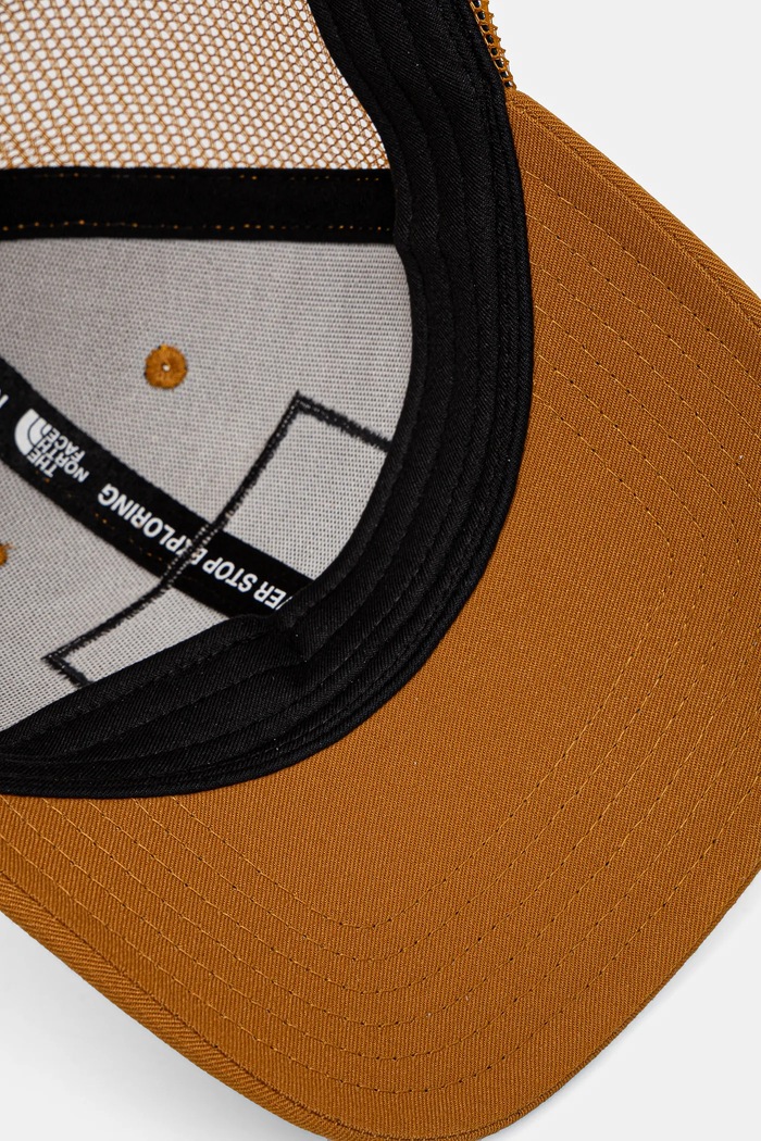 The North Face czapka z daszkiem Mudder Trucker brązowy NF0A5FXAVC71