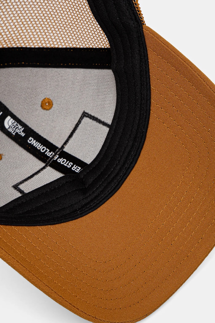 The North Face czapka z daszkiem Mudder Trucker brązowy NF0A5FXAVC71