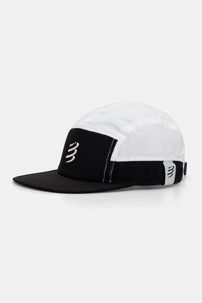 Šiltovka Compressport 5 Panel Light beh biela XHWU736