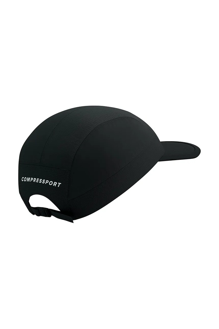 Compressport czapka z daszkiem 5 Panel Light czarny XHWU736