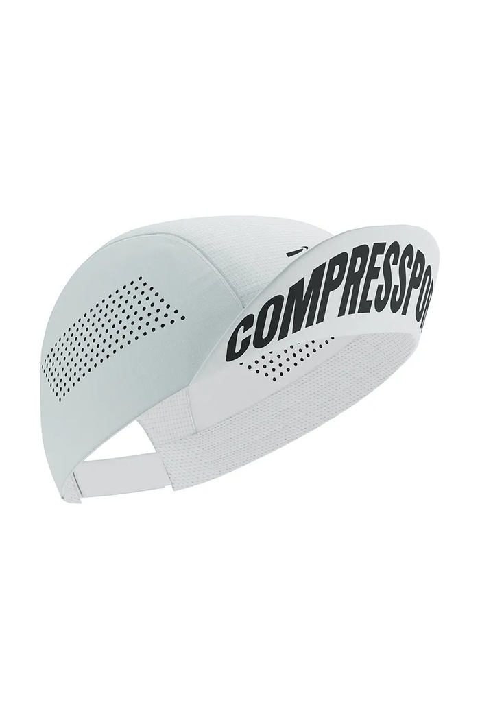 Akcesoria Compressport czapka z daszkiem Pro Racing XHWU732 biały