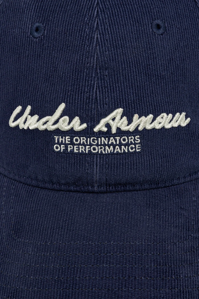 Manšestrová kšiltovka Under Armour 1386628 námořnická modř AW25