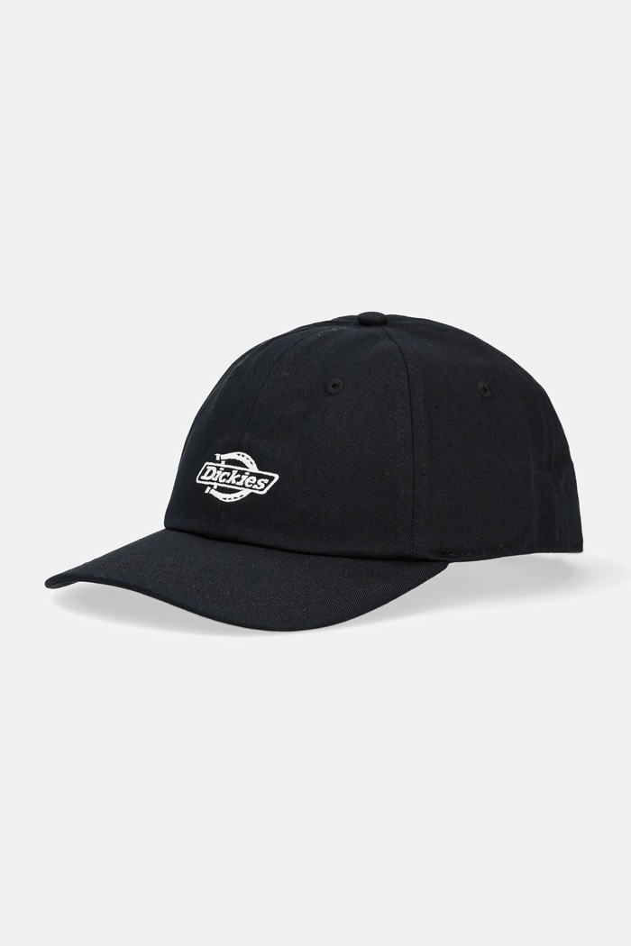 Dickies Bavlněná baseballová čepice Dickies černá DK0A4Z6NBLK1