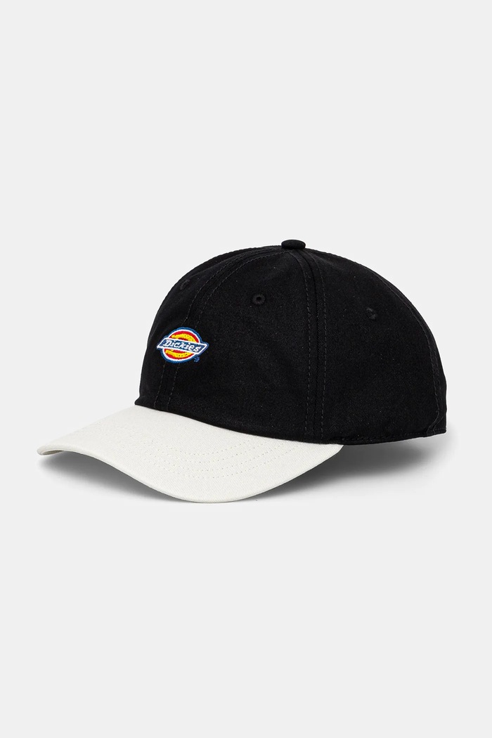Pamučna kapa sa šiltom Dickies pamuk crna DK0A4Z6LBLK1