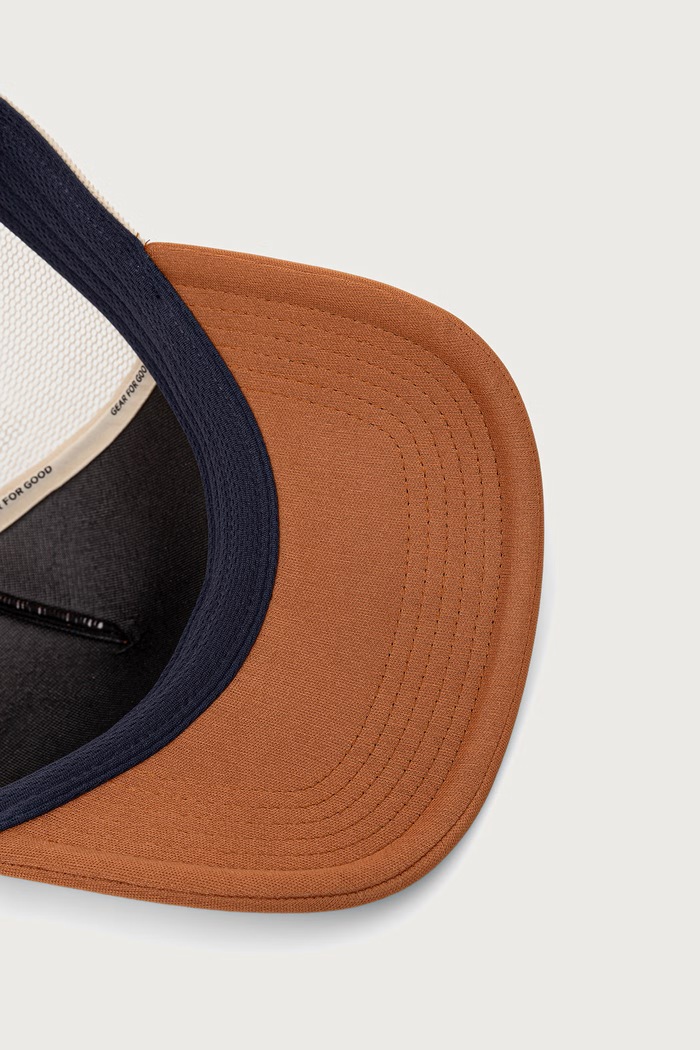 Czapka z daszkiem trucker Vintage Cotopaxi S25469U1283 brązowy