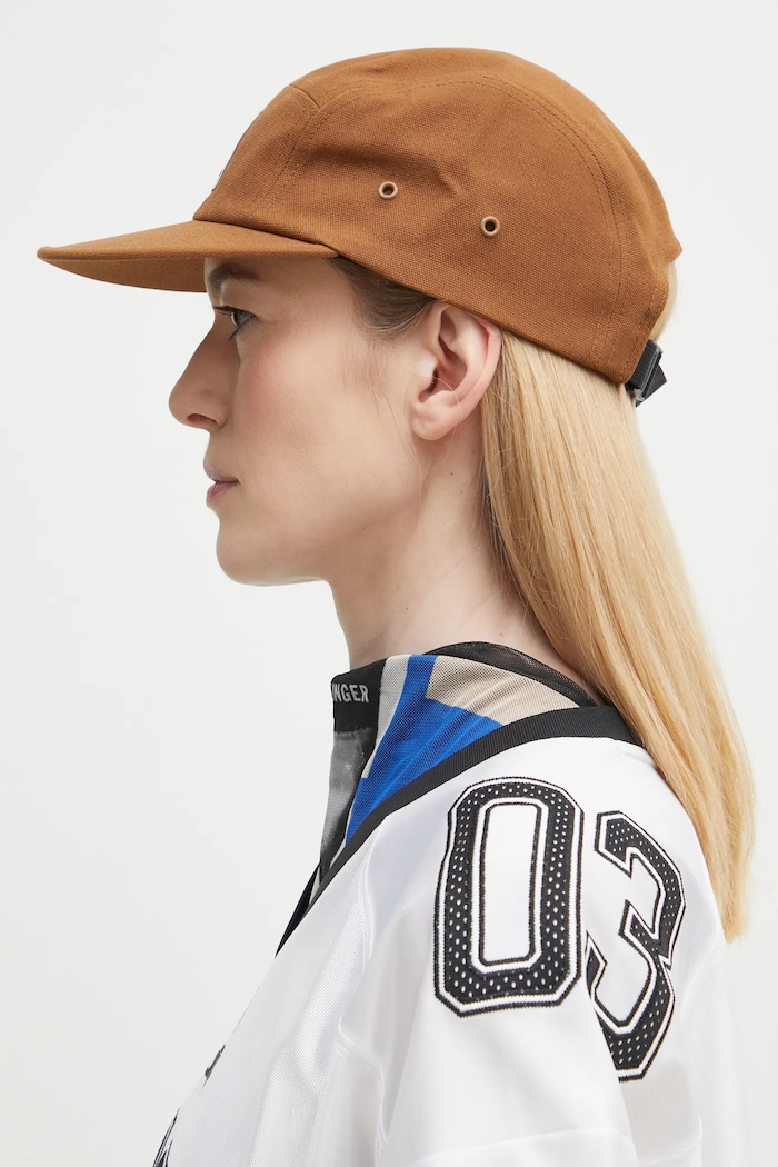 Doplňky Bavlněná baseballová čepice Carhartt WIP Backley Cap I034853.HZXX hnědá