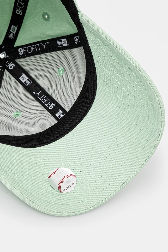 Bavlněná baseballová čepice New Era zelená 60595169