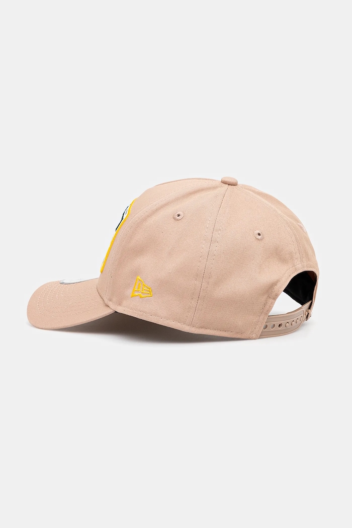Αξεσουάρ Βαμβακερό καπέλο του μπέιζμπολ New Era 60595462 μπεζ