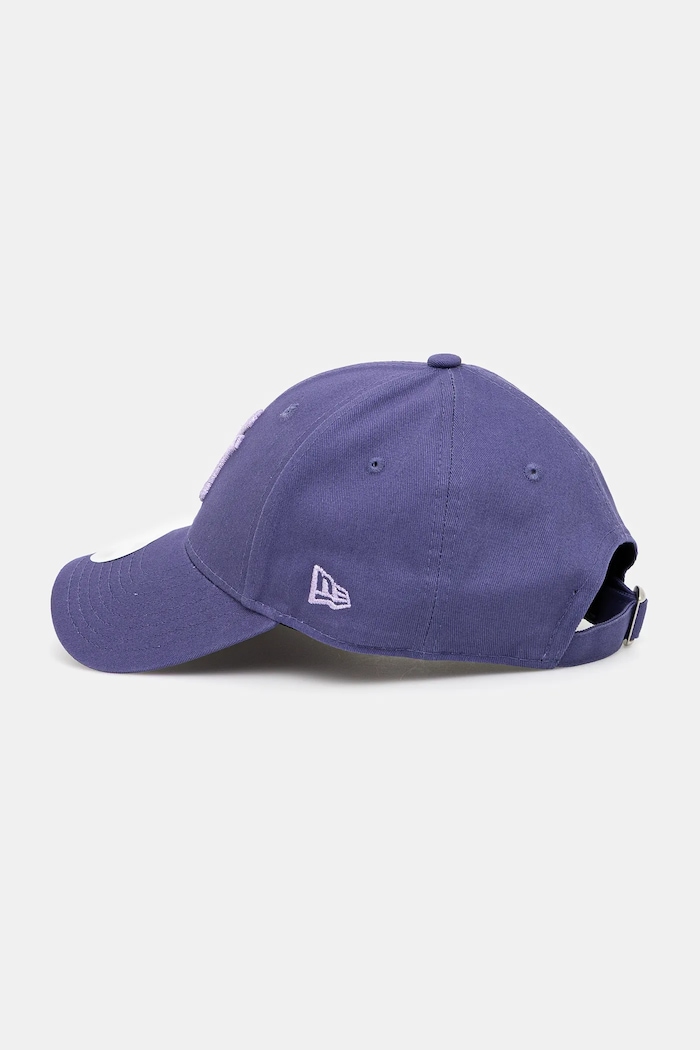 Akcesoria New Era czapka z daszkiem bawełniana 60595490 fioletowy