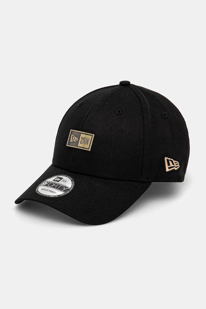 New Era șapcă de baseball din bumbac NE BADGE 940 bumbac negru 60595304