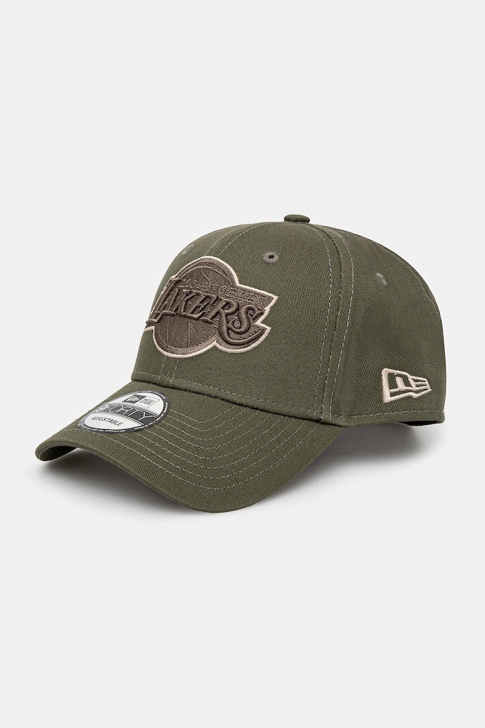 New Era Czapka z daszkiem bawełniana zielony 60595198