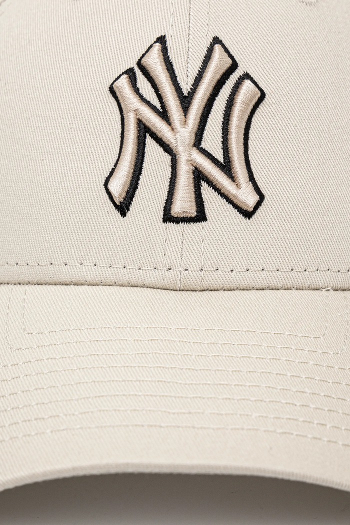 Βαμβακερό καπέλο του μπέιζμπολ New Era LEAGUE ESSENTIAL 9TWENTY® 60595199 μπεζ SS25
