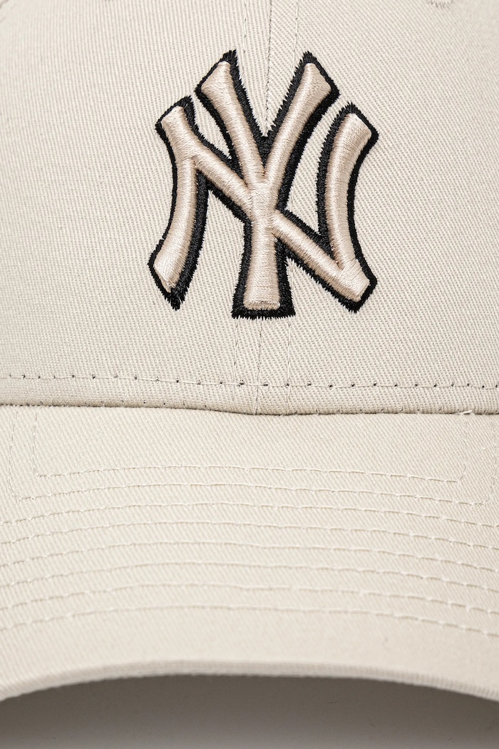 Βαμβακερό καπέλο του μπέιζμπολ New Era LEAGUE ESSENTIAL 9TWENTY® 60595199 μπεζ SS25