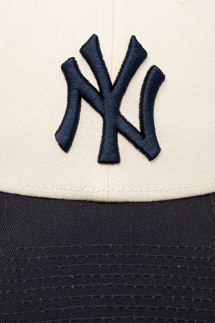 Бавовняна бейсболка New Era COLOURBLOCK 9FORTY® 60595215 бежевий SS25