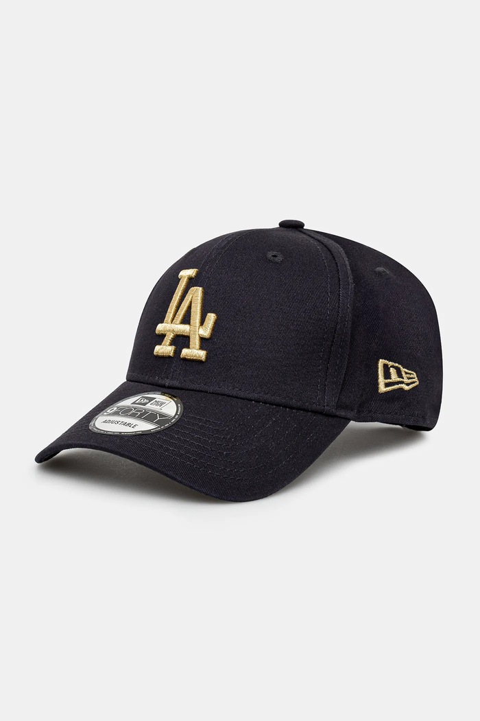 New Era cotton baseball cap plain navy 60595193