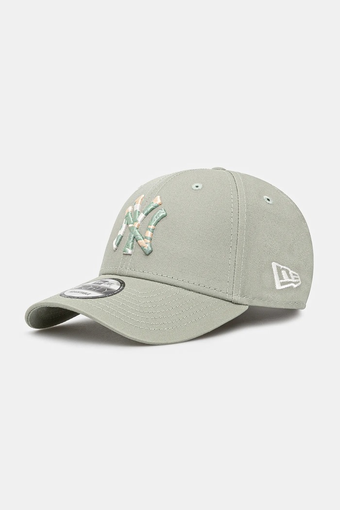 New Era șapcă de baseball din bumbac bumbac verde 60595186