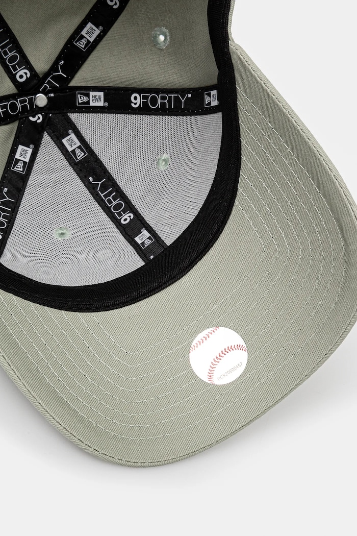 New Era șapcă de baseball din bumbac verde 60595186