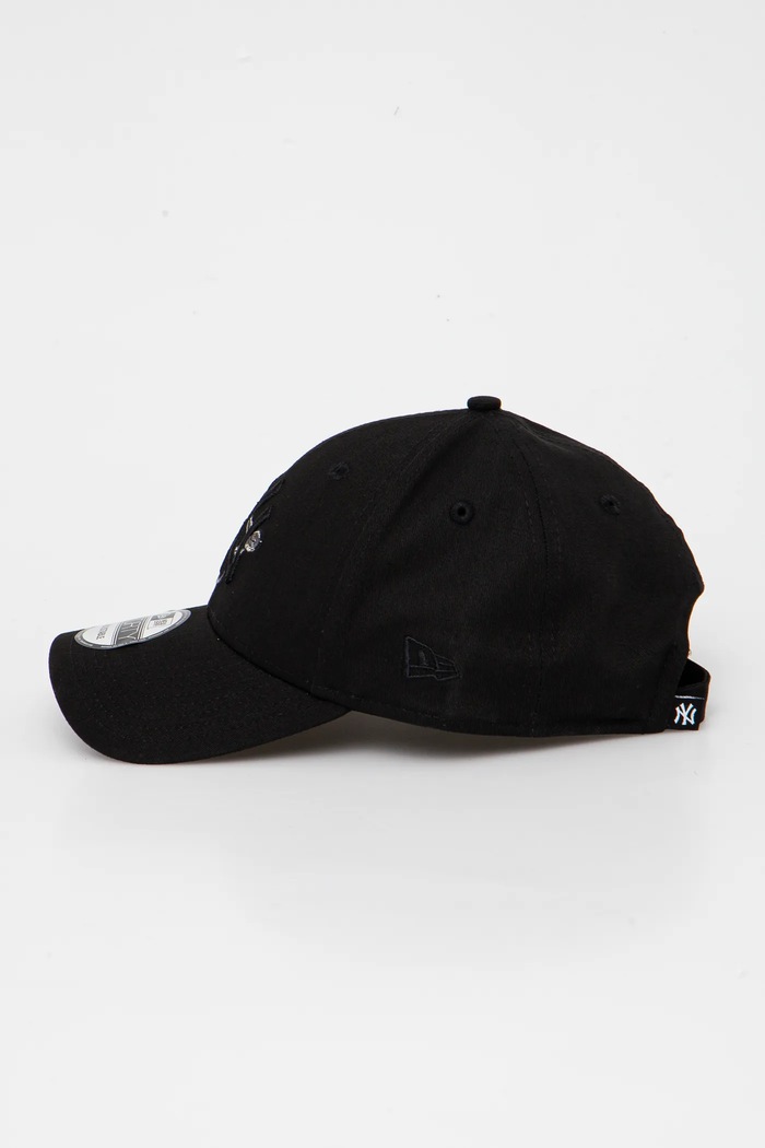Αξεσουάρ Βαμβακερό καπέλο του μπέιζμπολ New Era 60595224 μαύρο
