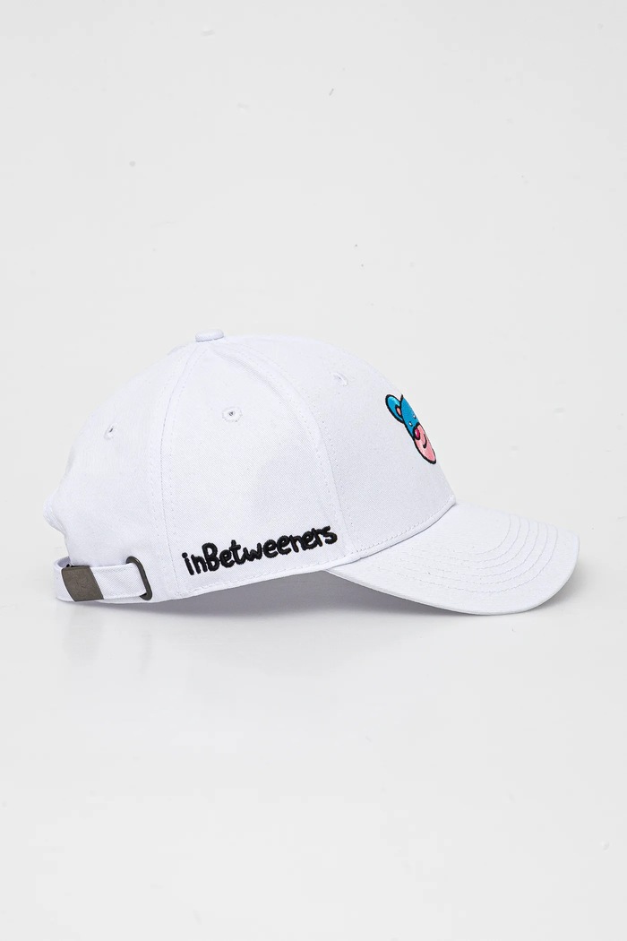 Accesorii Inbetweeners șapcă de baseball din bumbac S5TWUABC059 alb