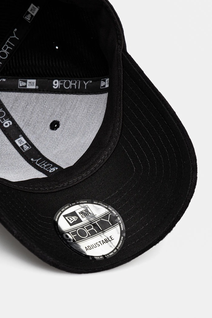 Velur baseball kapa New Era Tonal Check 940 Lakers črna 60595440