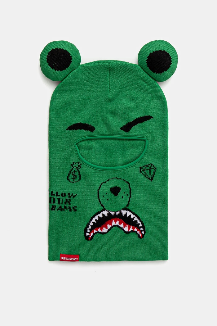 Балаклава Sprayground зелёный 910HW391NSZ