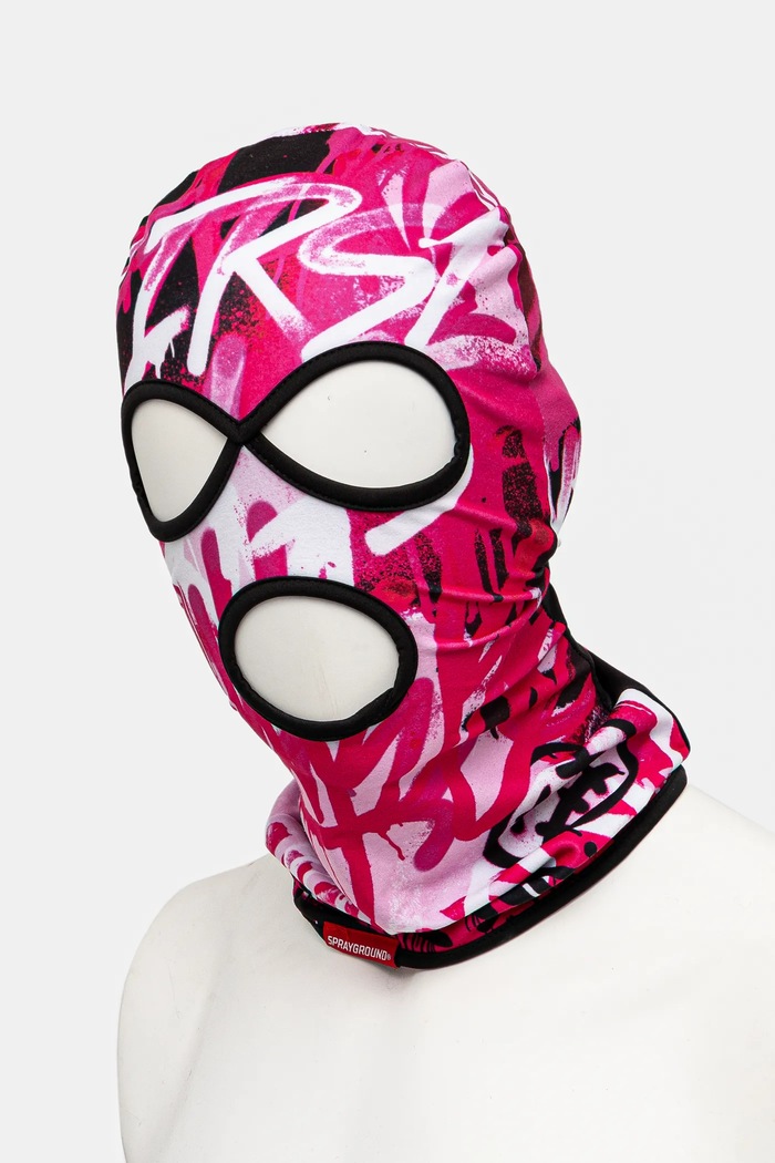 Балаклава Sprayground 910HW375NSZ розов SS25