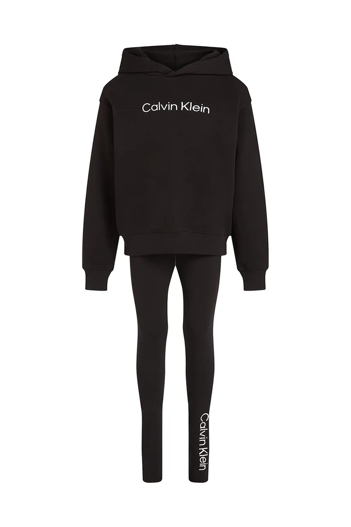 Calvin Klein Jeans gyerek együttes IU0IU00685.104.116.PPYA fekete SS25