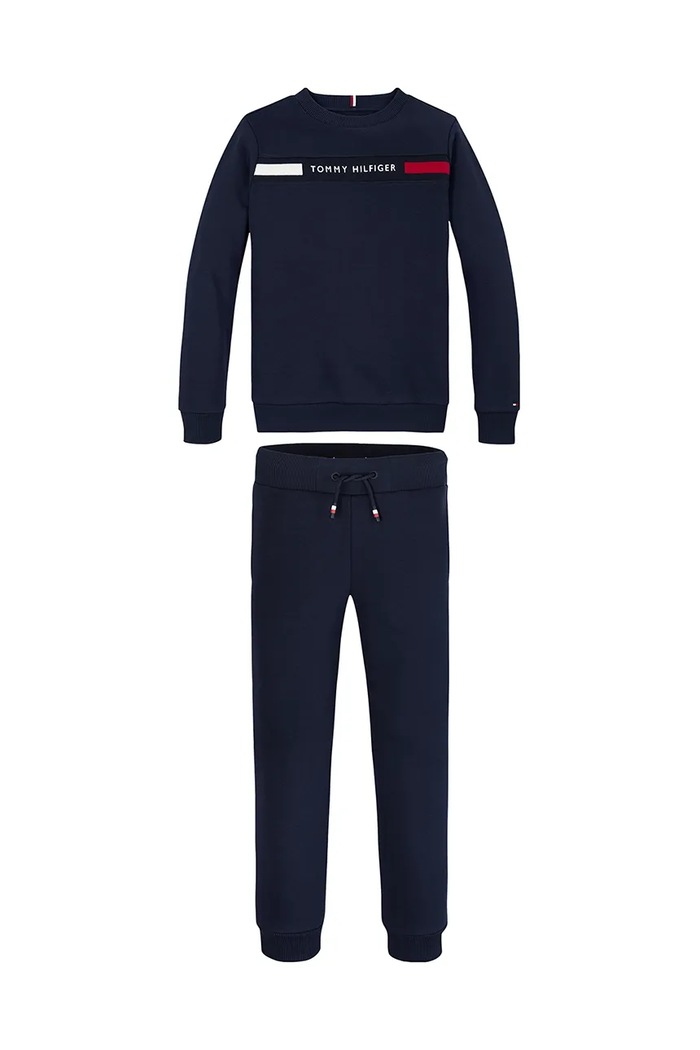 Tommy Hilfiger dres dziecięcy KB0KB09312.128.176.PPYA granatowy SS25