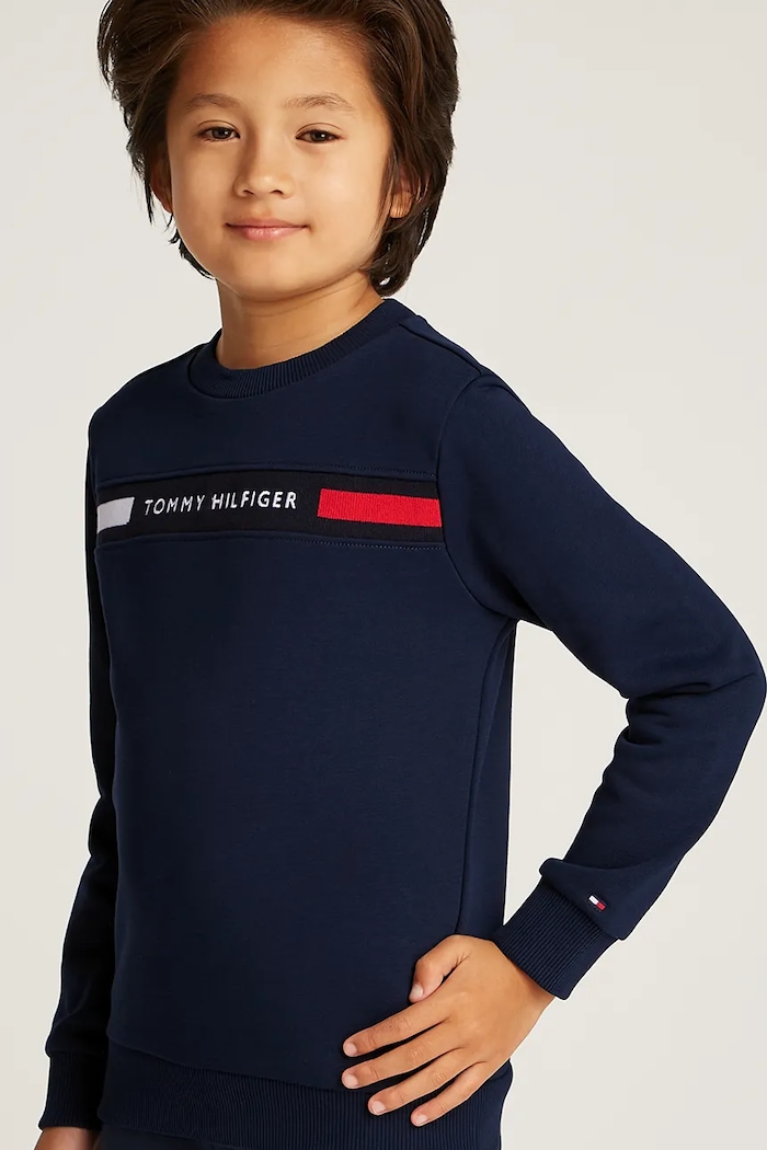 Tommy Hilfiger dres dziecięcy KB0KB09312.128.176.PPYA granatowy
