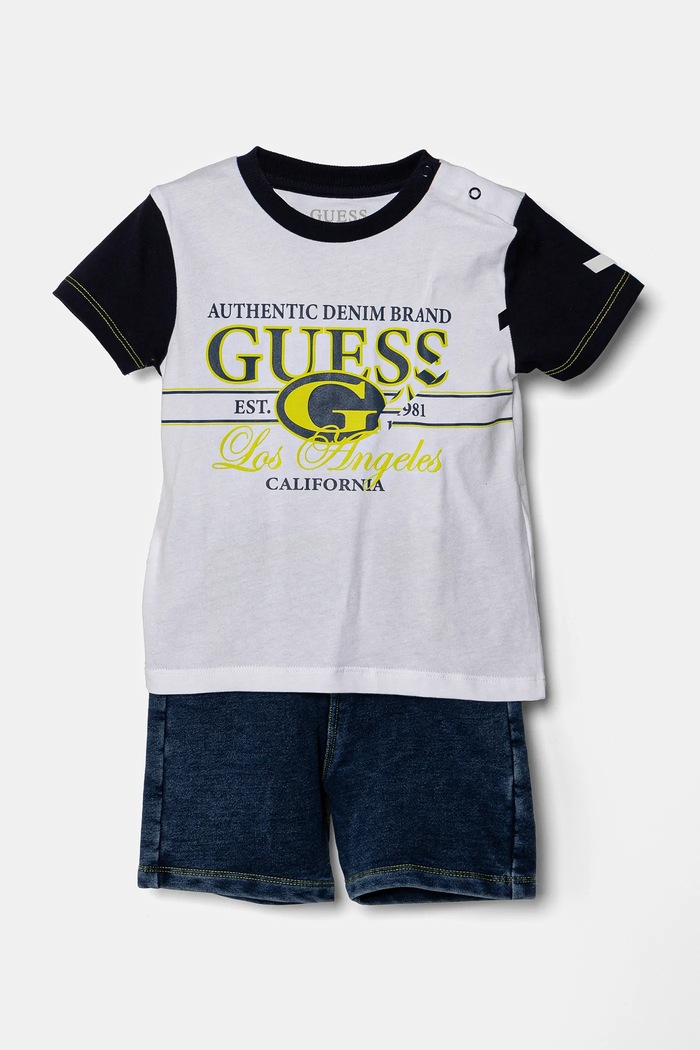 Komplet za dojenčka Guess Pletenina bela I5RG09.K8HM4.PPYA