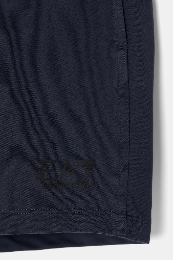 Dětská bavlněná souprava EA7 Emporio Armani námořnická modř 7B000043.AF10378