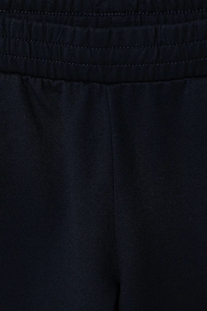 Chłopiec EA7 Emporio Armani komplet dresowy dziecięcy bawełniany 7B000030.AF10380 granatowy