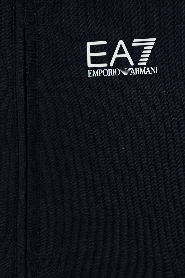 EA7 Emporio Armani komplet dresowy dziecięcy bawełniany granatowy 7B000030.AF10380