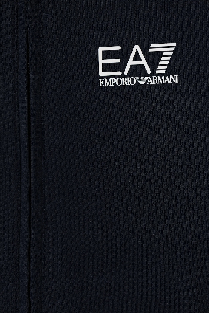 EA7 Emporio Armani komplet dresowy dziecięcy bawełniany granatowy 7B000030.AF10380