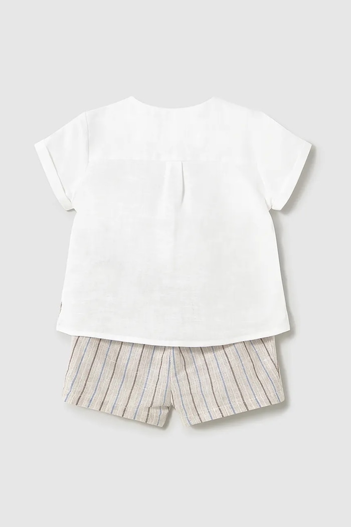Mayoral Newborn set de lenjerie pentru copii 1211.1F.Newborn.PPYH bej SS25